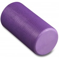 Ролик массажный для йоги INDIGO Foam roll IN045 30*15 см Фиолетовый